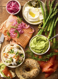 Salmon Brunch Board