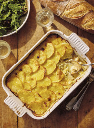 Seafood Pie with Scalloped Potatoes
