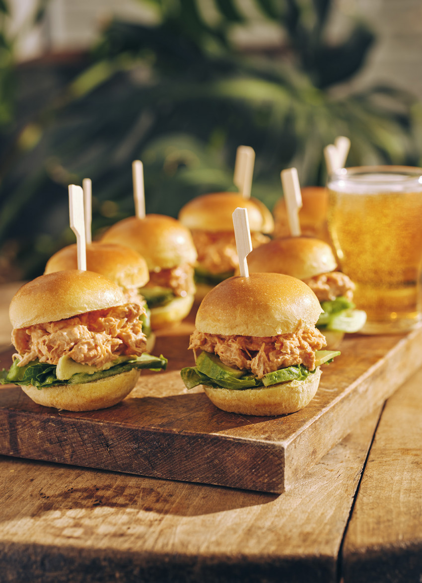 Spicy Chicken Sliders