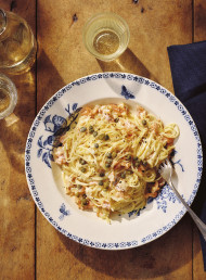 Smoked Salmon Capellini