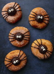 Halloween Spider Donuts