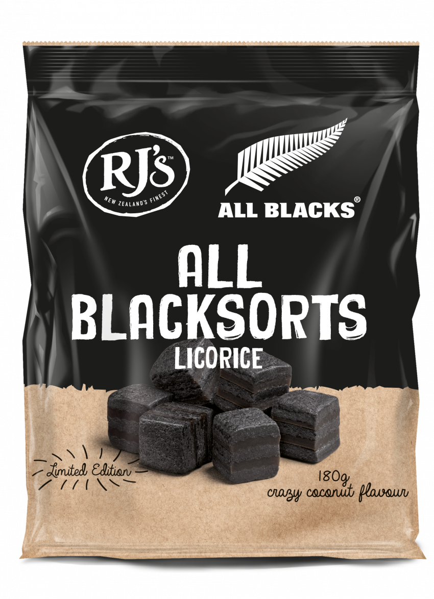 Win a two month RJ’s Licorice's All Blacksorts supply