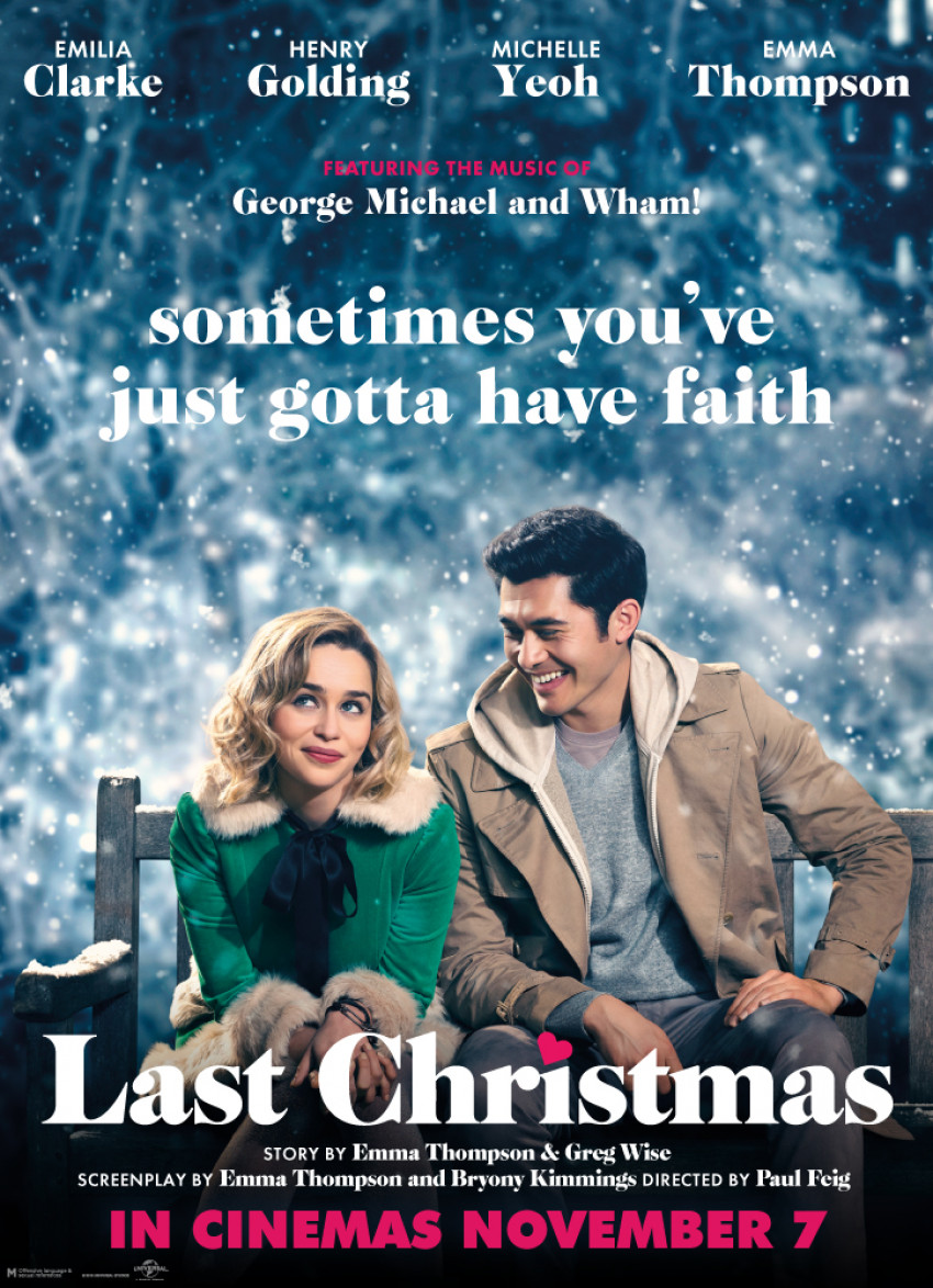 Be in to win one of five double passes to 'Last Christmas'