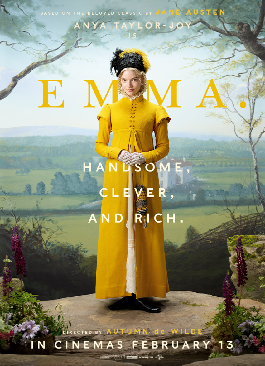 Win one of five double passes to 'Emma'