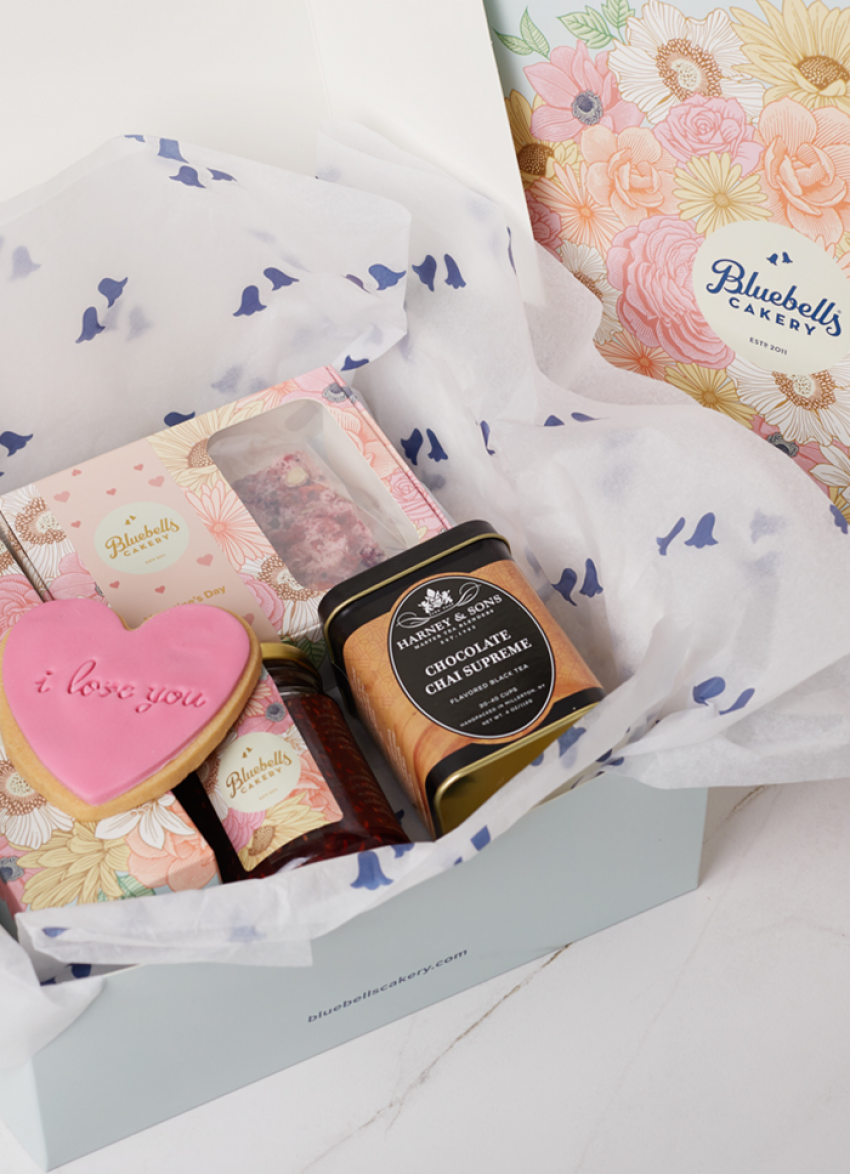 Win a Bluebells Cakery Valentine's Day Box