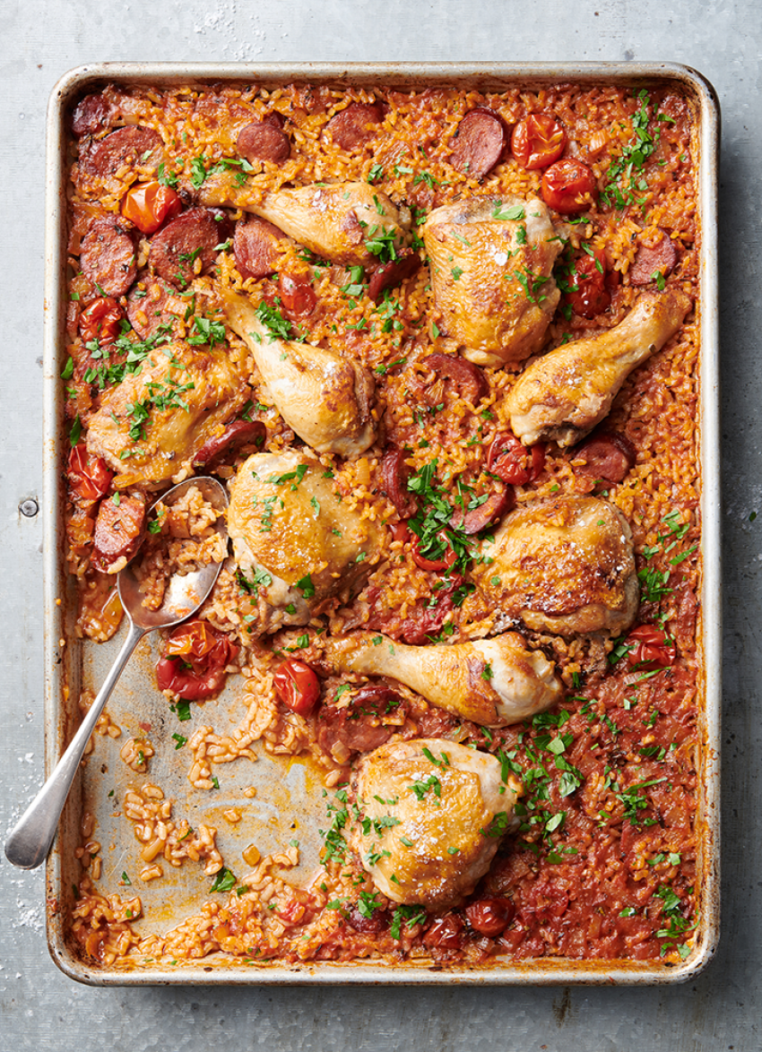 Spanish Rice With Chicken Broth And Tomato Sauce