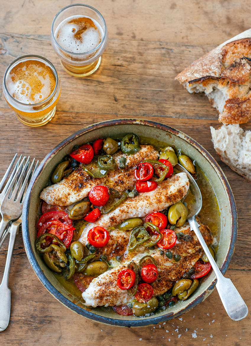 Veracruz-style Baked Fish