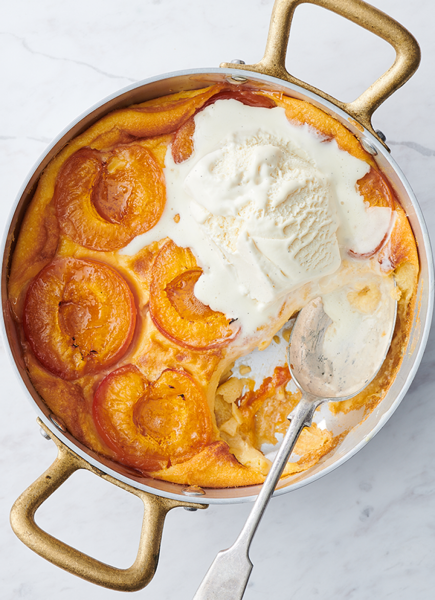 Apricot Clafoutis