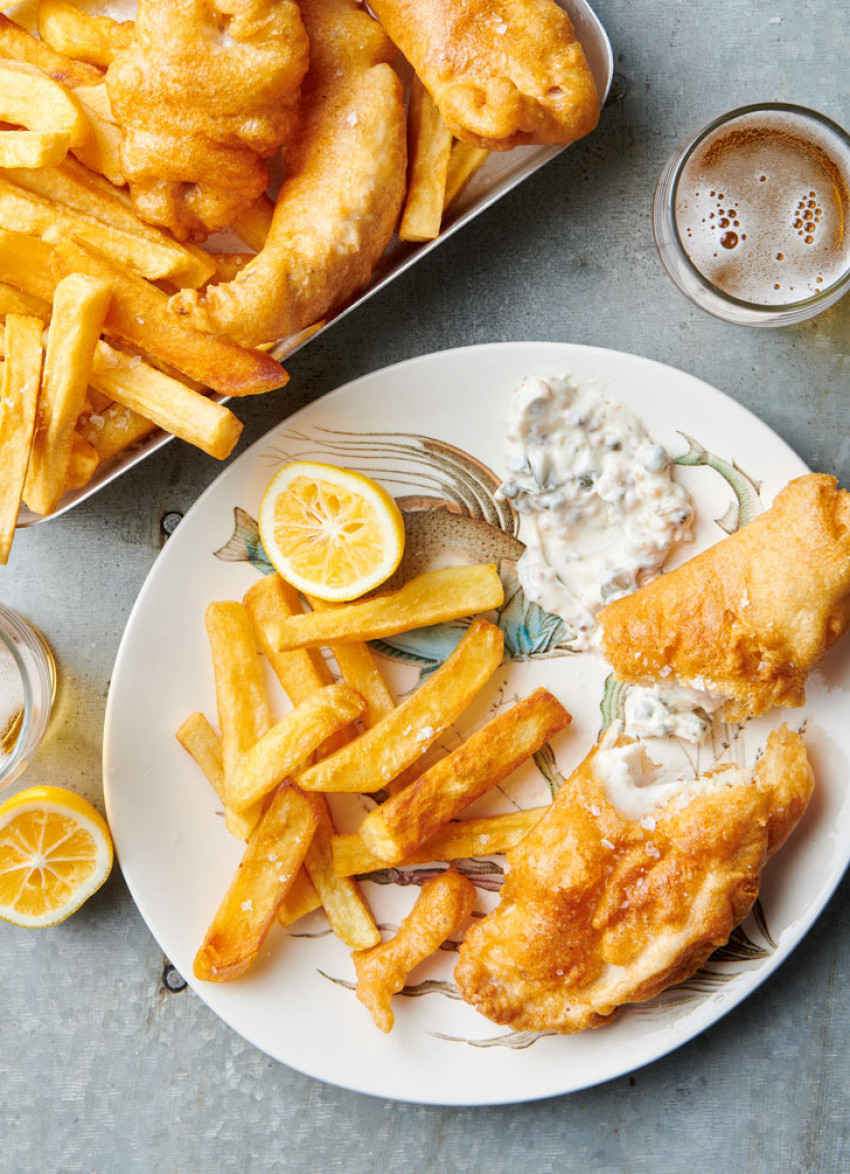 Beer Battered Fish and Chips