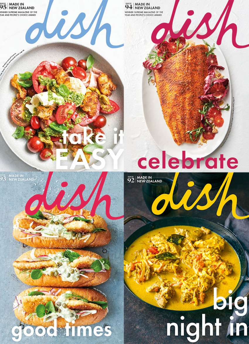 Win one of 10 subscriptions to dish magazine