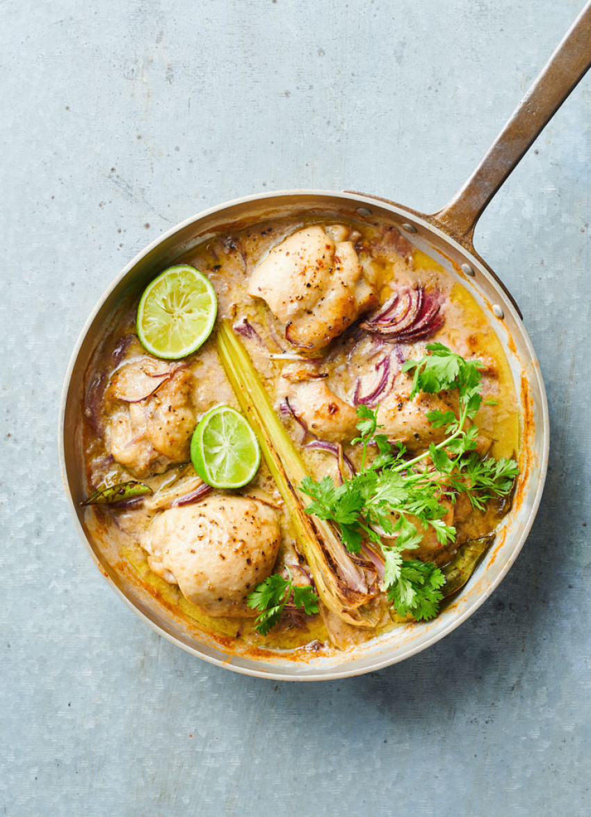 Lemongrass and Ginger Green Chicken Curry » Dish Magazine