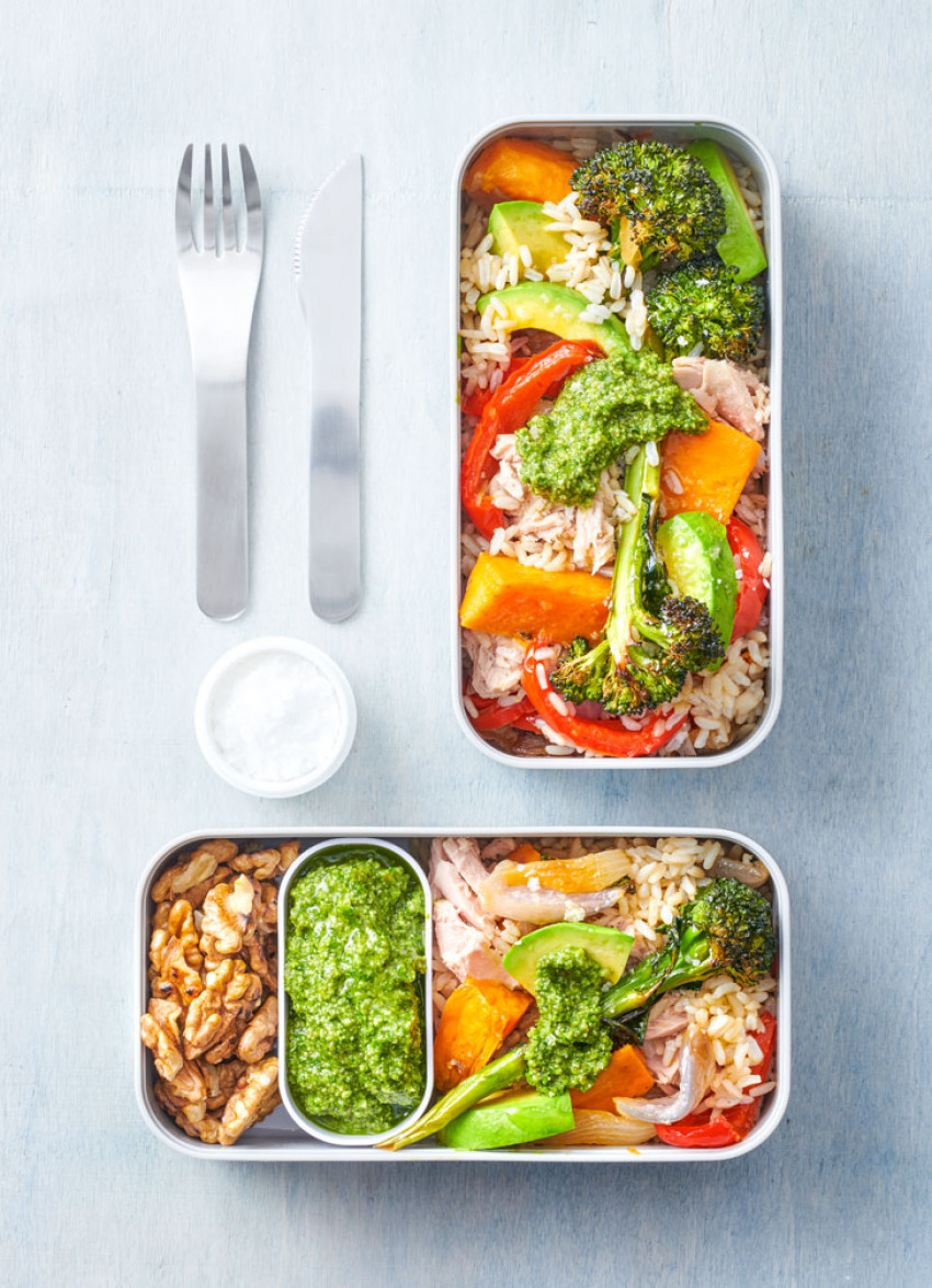 Make it Through the Day Brown Rice and Tuna Salad » Dish Magazine