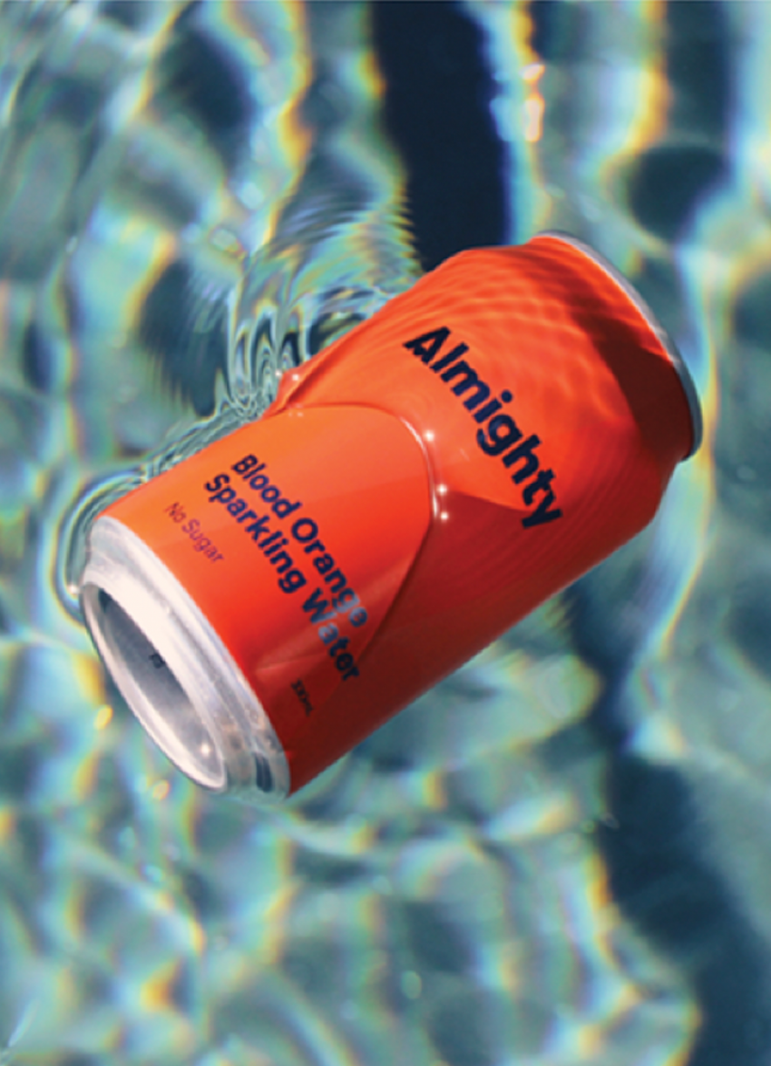 Almighty Blood Orange Sparkling Water