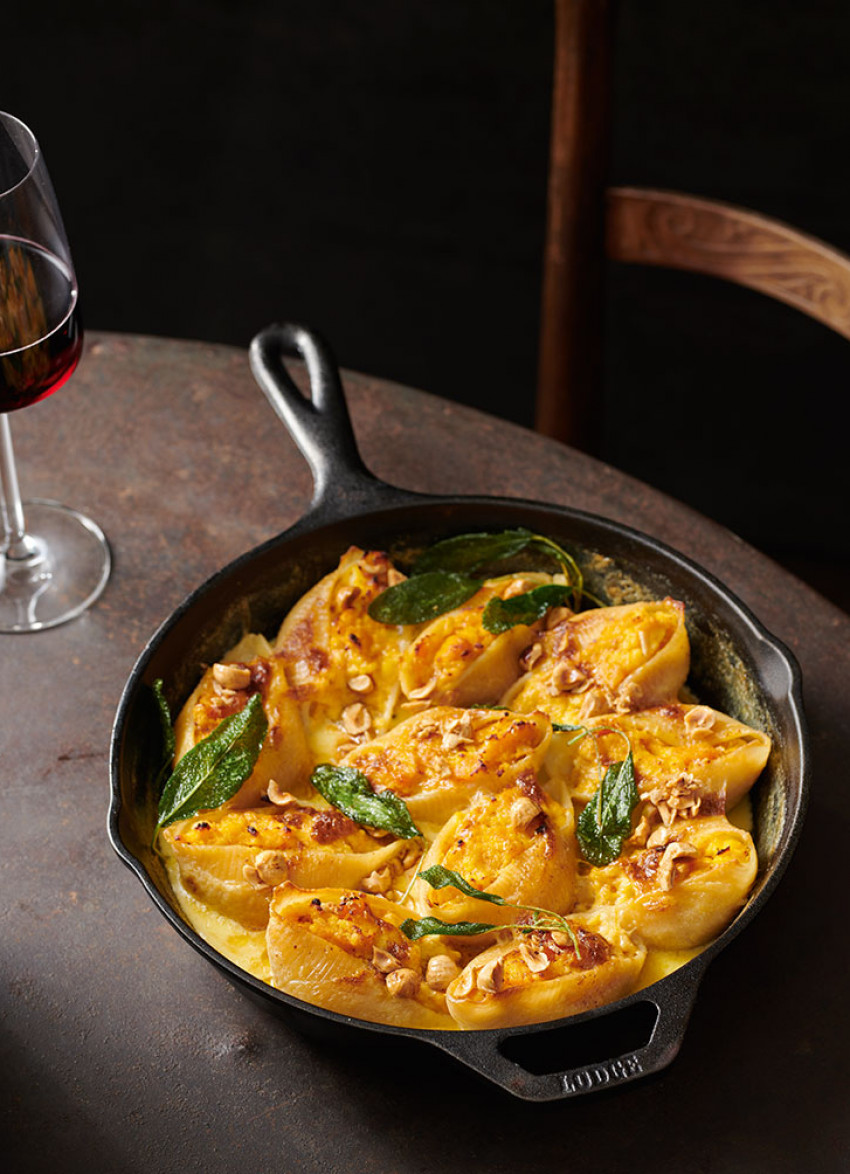 Roasted Pumpkin and Ricotta Stuffed Pasta with Hazelnut and Sage Brown Butter