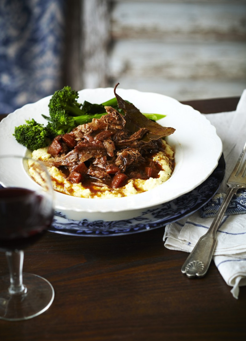 Red Wine and Pomegranate Molasses Braised Duck 
