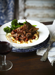 Red Wine and Pomegranate Molasses Braised Duck 