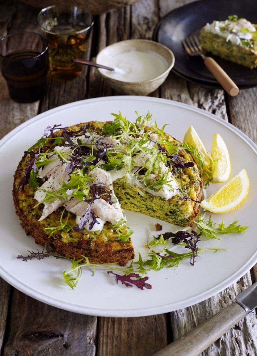 Quinoa, Silverbeet and Two Cheese Tart