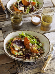 Amaranth, Red Quinoa and Pumpkin Salad
