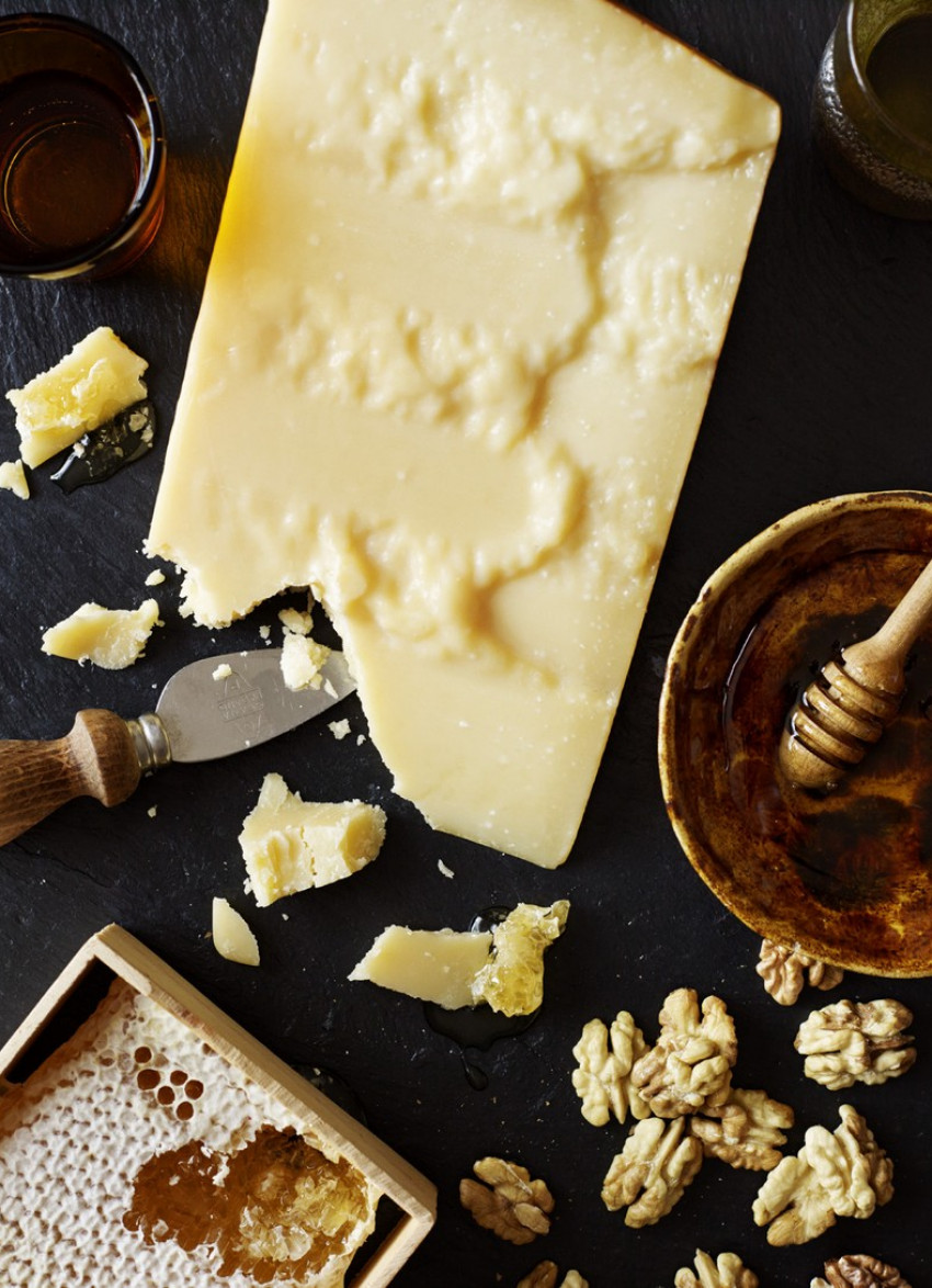 Parmigiano-Reggiano, Honey and Walnuts