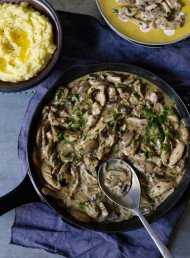 Chicken with Mushrooms and Tarragon