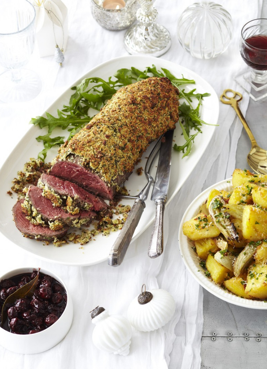 Herb-Crusted Fillet of Beef » Dish Magazine