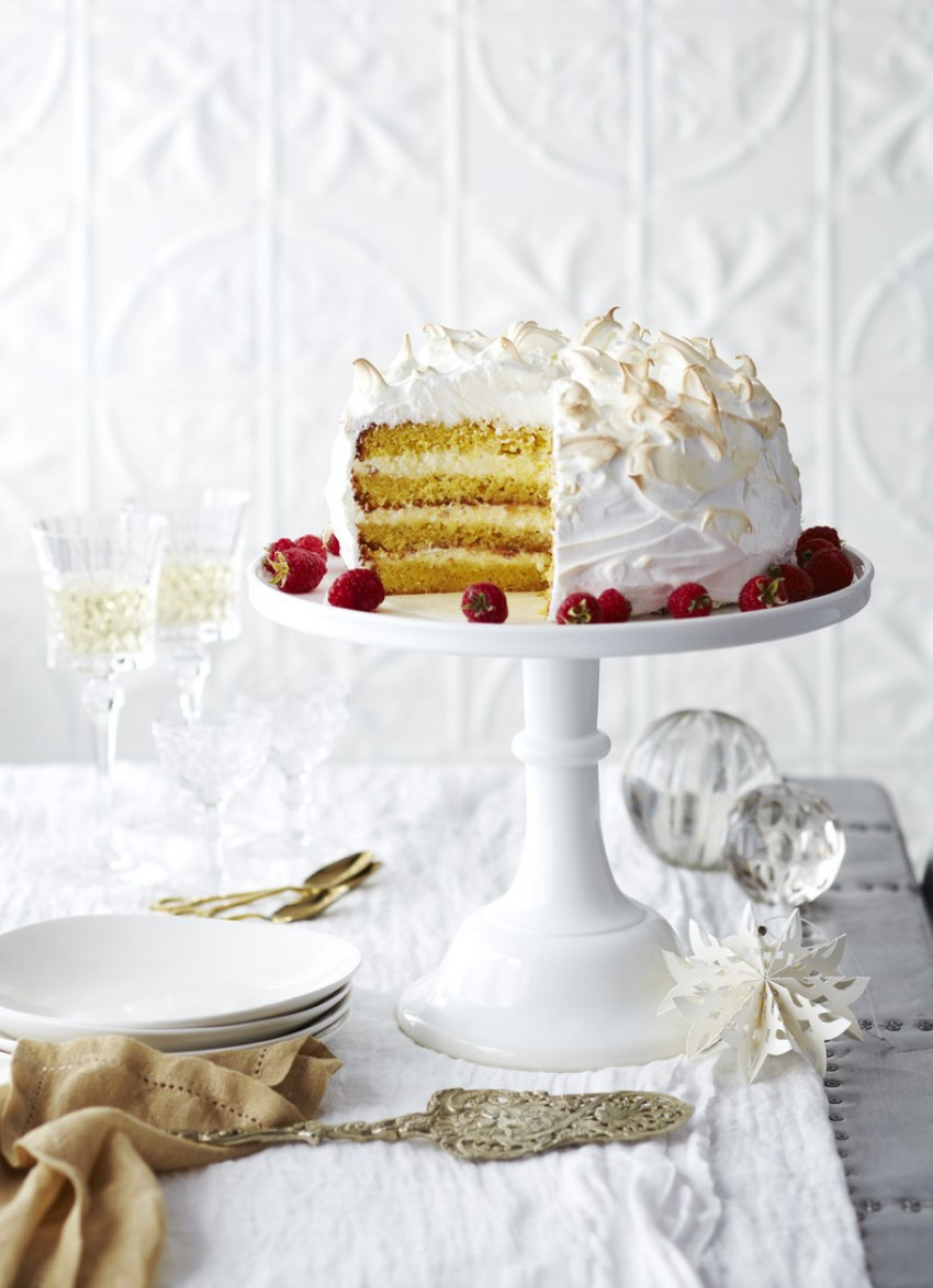 Lemon Meringue Cake