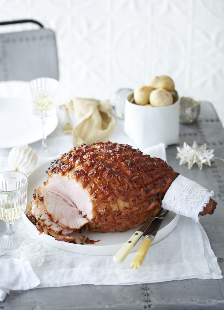 Spiced Orange and Hoisin Glazed Ham 