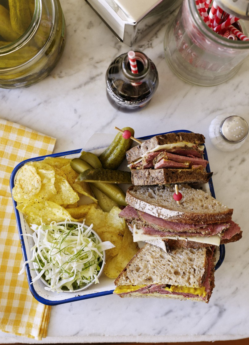 Warm Pastrami on Rye