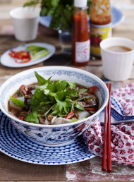Lemongrass Beef and Noodle Soup
