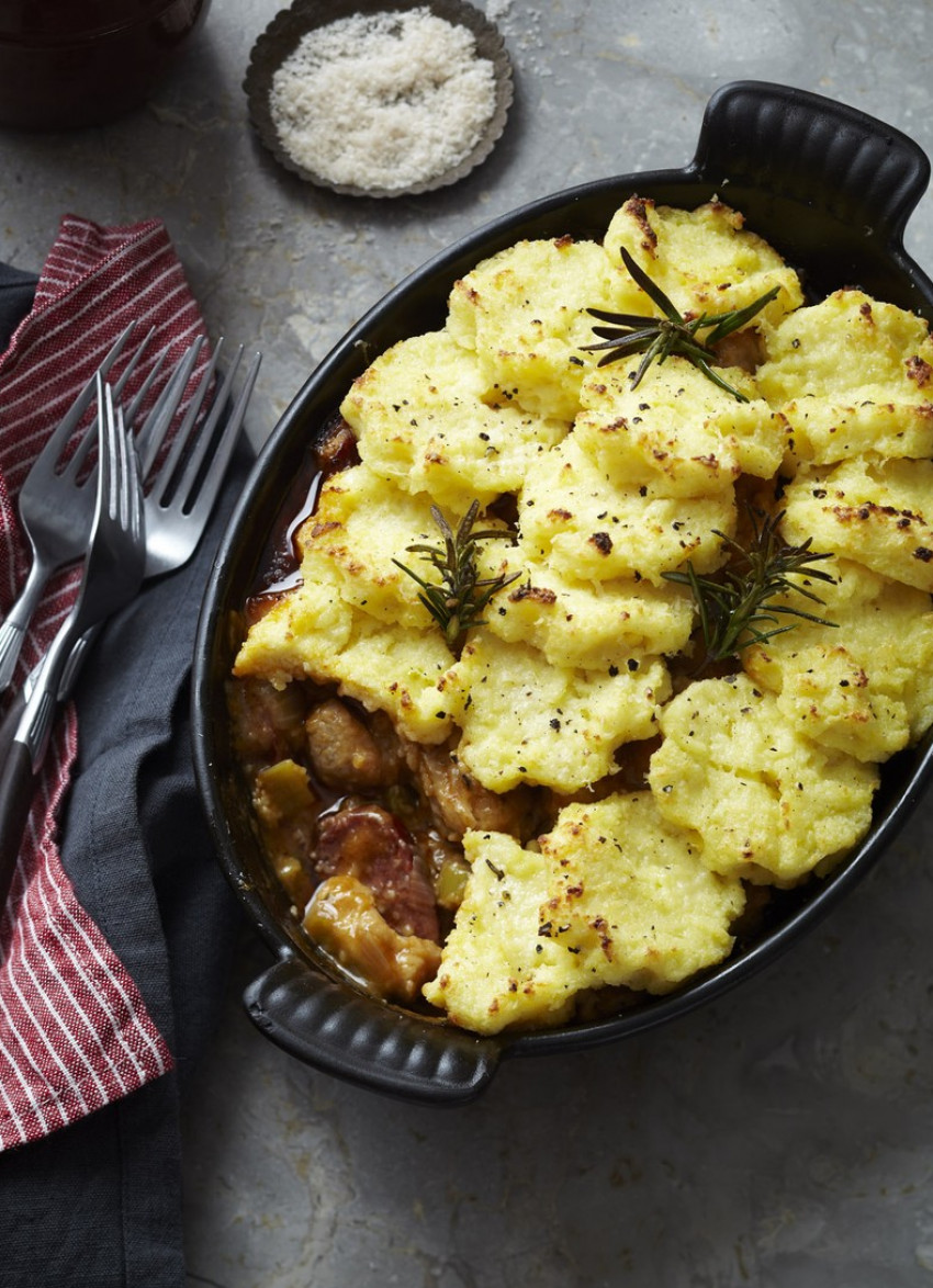 Chicken and Chorizo with Parmesan Gnocchi