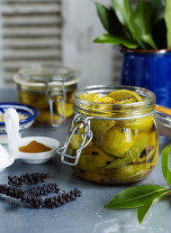 Preserved Limes with Fennel Seed and Turmeric