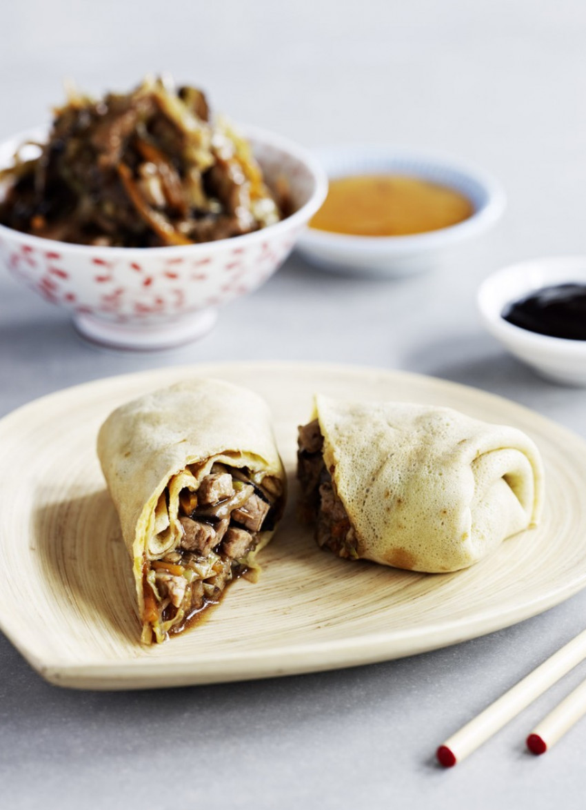 Mu Shu Pork in Chinese Pancakes » Dish Magazine