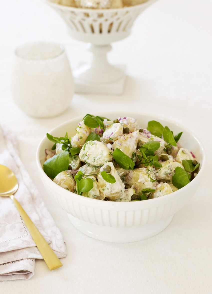 Potato Salad with Horseradish and Caper Dressing » Dish Magazine