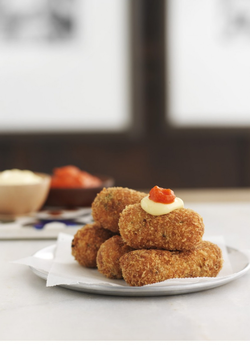 Chicken and Mushroom Croquettes