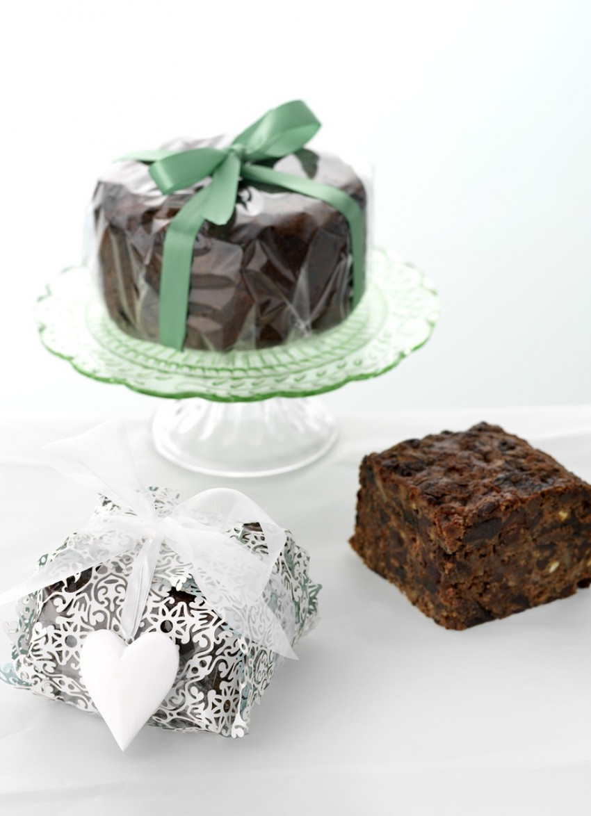 Brandied Fruit, Chocolate and Spice Christmas Cake | dish » Dish Magazine