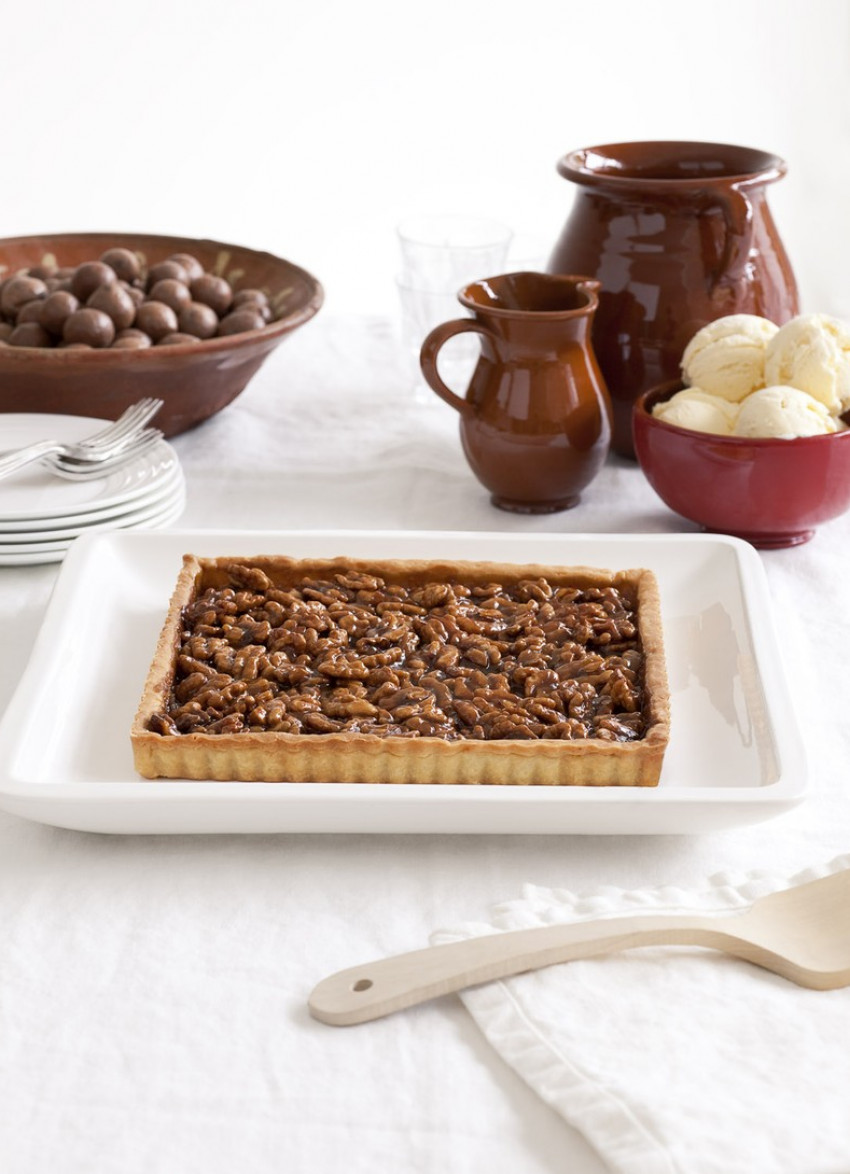 Walnut Caramel Tart