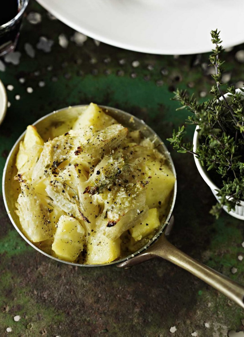 Potato and Fennel Gratin