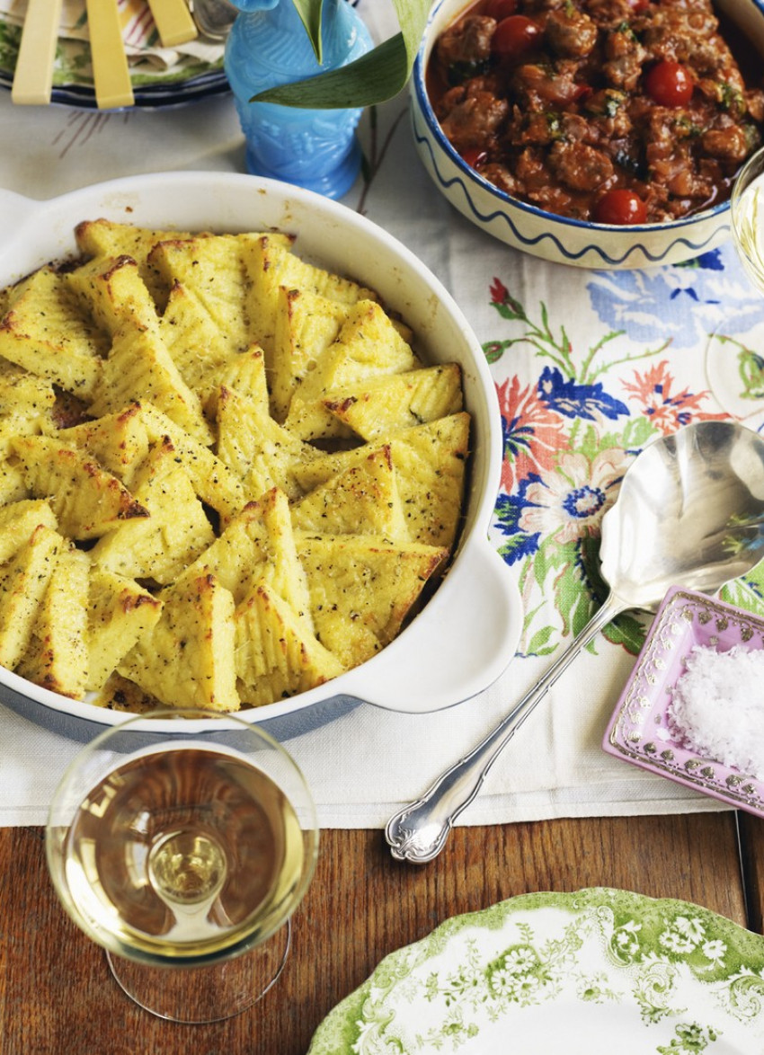 Baked Semolina Gnocchi