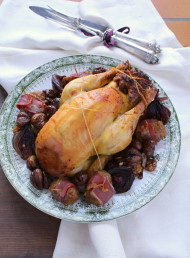 Roast Spiced Chicken with Pain d'Epice