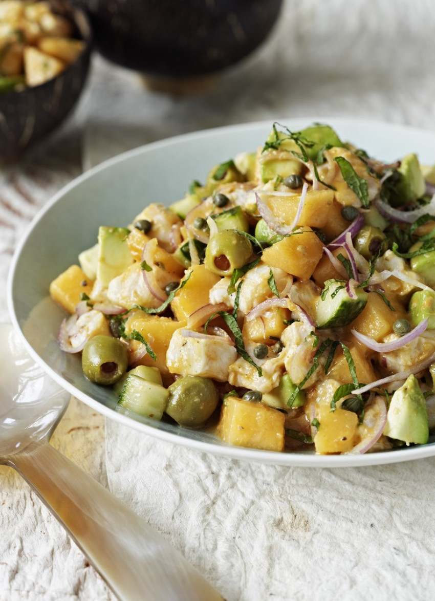 Ceviche with Tomato and Tequila Vinaigrette