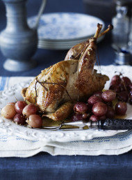 Guineafowl with Grapes
