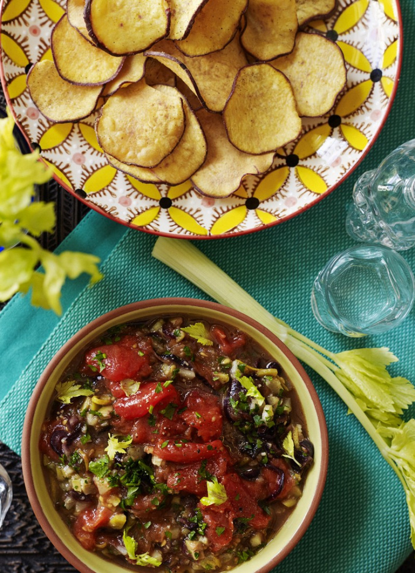 Roasted Tomato Bloody Mary Salsa 