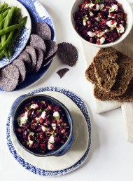 Zaatar Spiced Beetroot Dip with Pomegranate Molasses