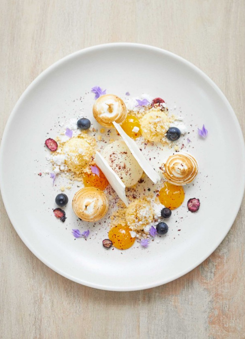 The French Cafe's Deconstructed Lemon Meringue Pie » Dish Magazine