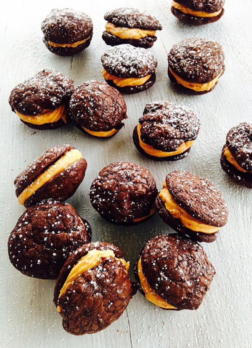 Chocolate and Chilli Peanut Butter Cookies