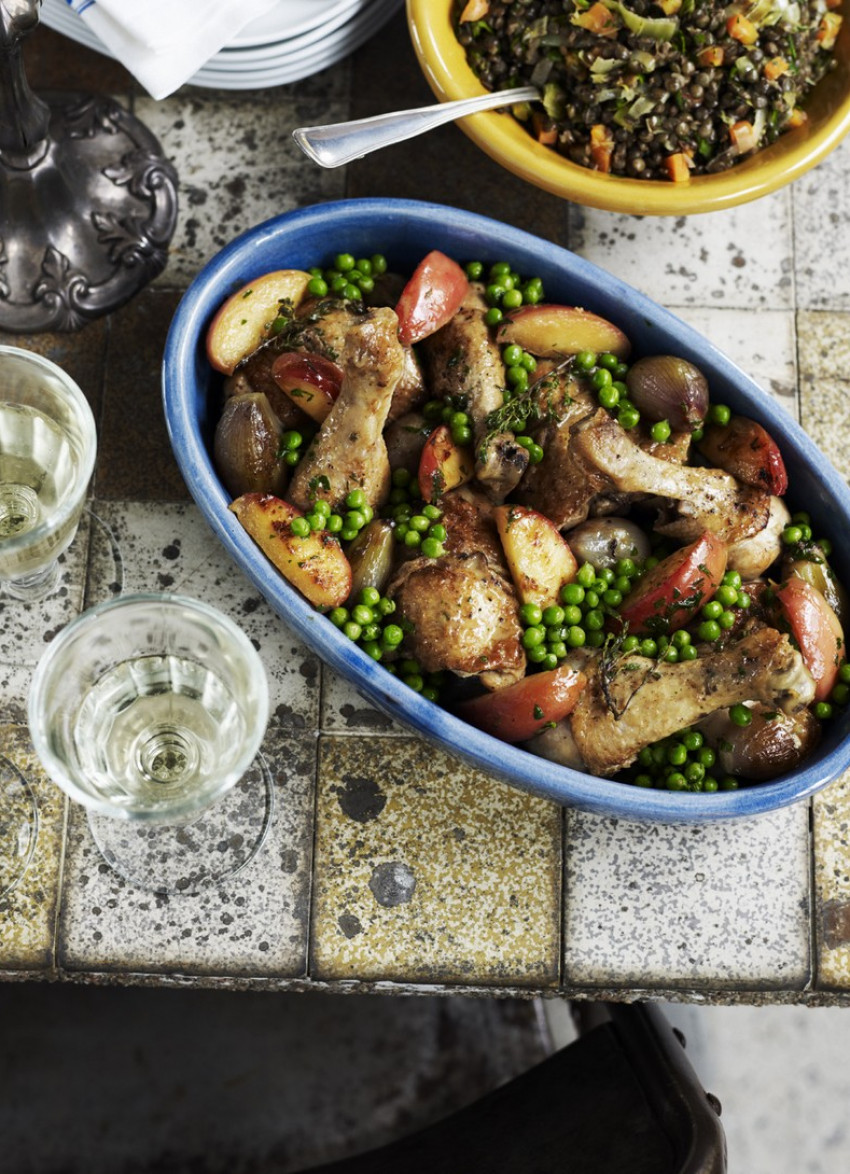 Puy Lentils with Leeks