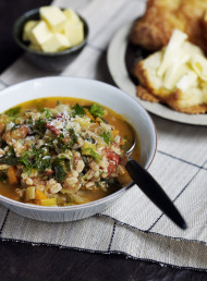 Pearl Barley and Vegetable Soup