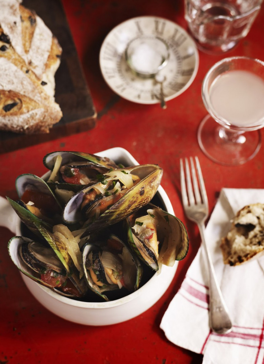 Mussels with Fennel and Pernod