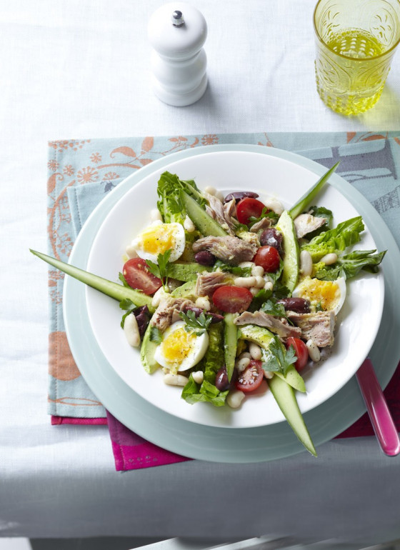 Tuna, Green Bean and Orange Salad with Basil Dressing  Dish Magazine