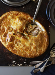 Country Chicken and Kumara Pie with Thyme Pastry 